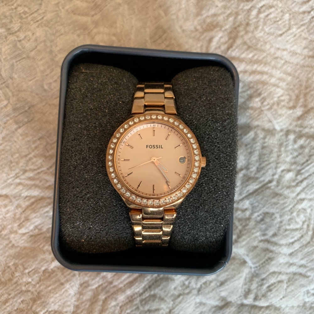 Fossil Rose Gold Watch